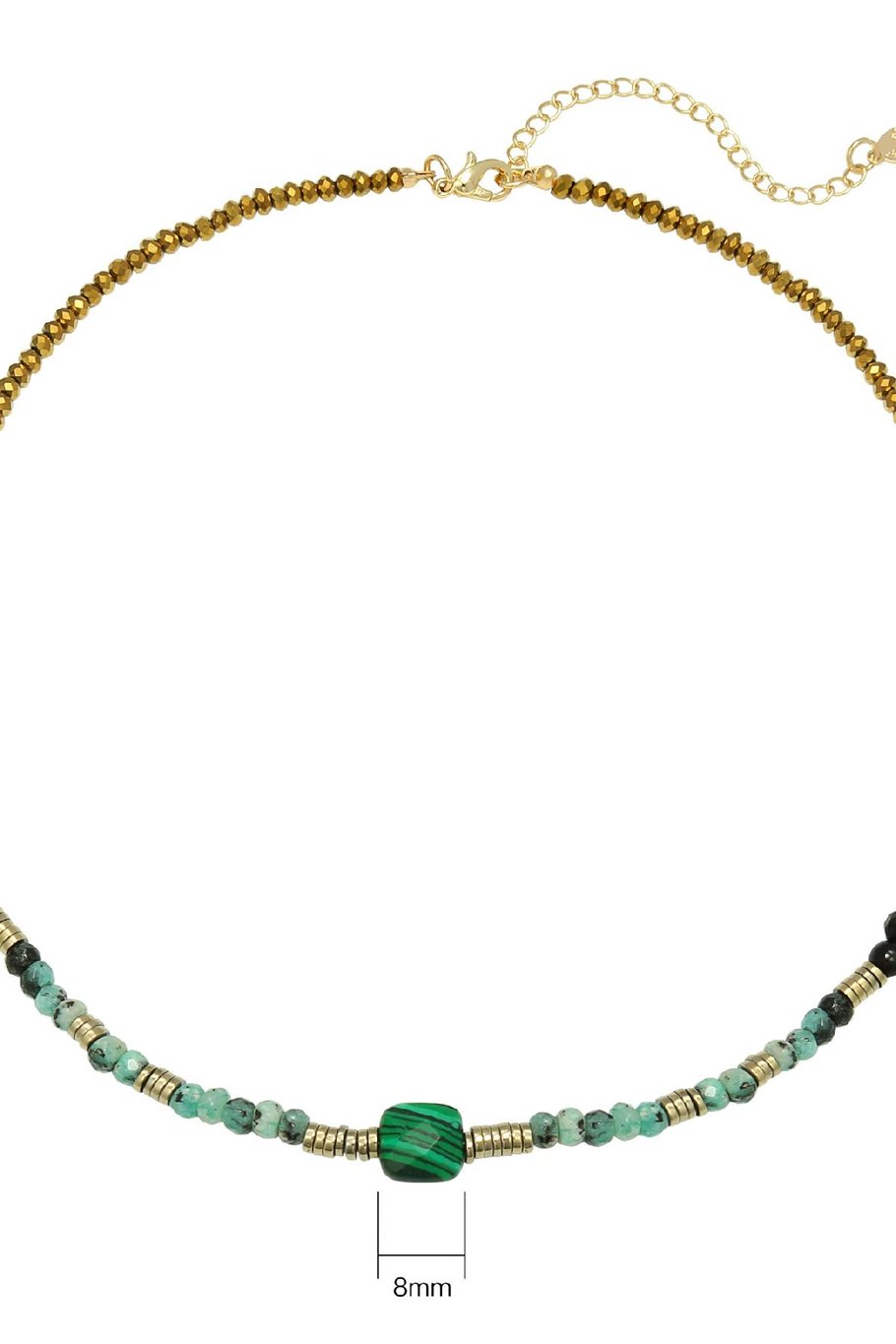 Ketting Natural Beauty Turquoise Copper Afbeelding2